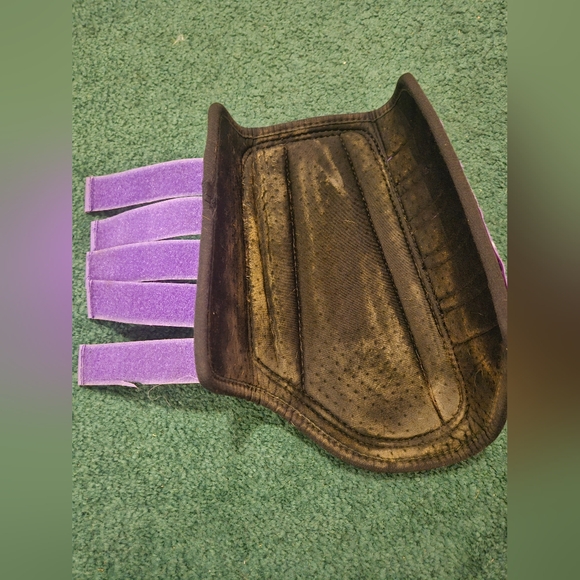 Woofwear purple hind brush boots L/XL - Picture 7 of 7